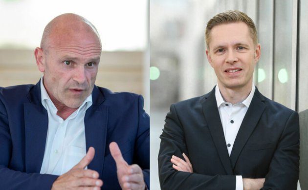 Thomas Ulbrich (l.) und Kai Grnitz (r.) treten zum 1. Oktober 2022 ihre neuen Positionen bei Volkswagen an - Quelle: Volkswagen